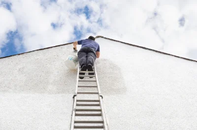 Peinture extérieure aux Contamines-Montjoie — façades et ravalement